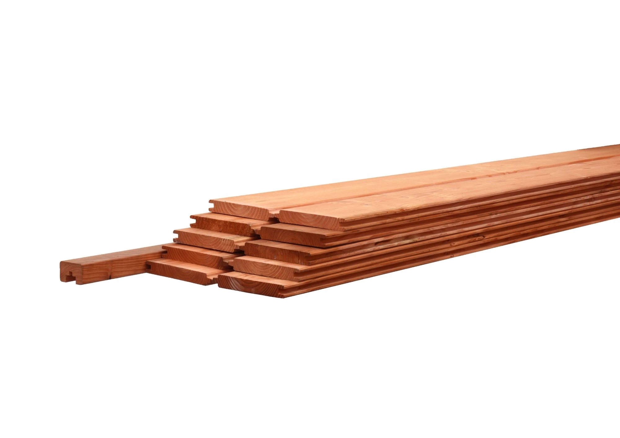 Douglas Blokhutprofielscherm Kleurloos Geïmpregneerd 185 x 224 cm - Afbeelding 1